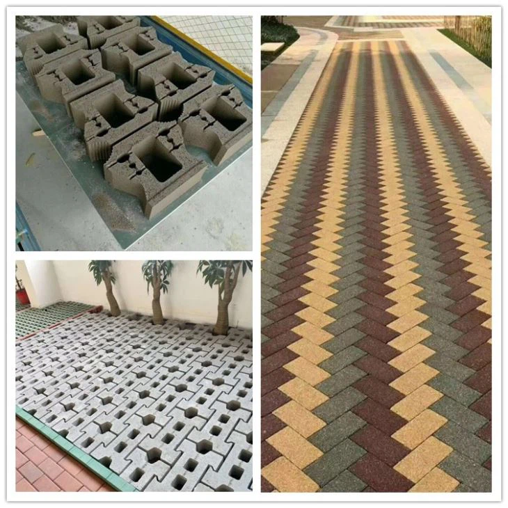 Concrete Block Making Machine With Auto Feeder